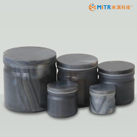 Επαγγελματικό βάζο μύλων σφαιρών αχατών 500ml για τη διαλυτική αντίσταση εδαφολογικής κοκκοποίησης